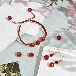 20Pcs Ntural Carnelian Beads&nbsp;G-NB0006-10