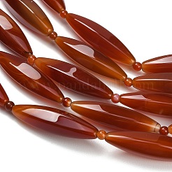 Natural Red Agate Beads Strands&nbsp;G-B178-D01-01