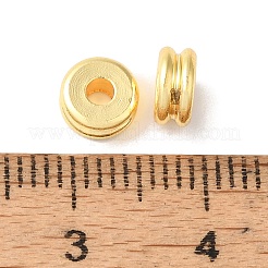 Rack Plating European Brass Beads&nbsp;KK-K381-19G-01