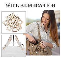 Zinc Alloy Bag Eyelet Findings&nbsp;FIND-WR0008-41