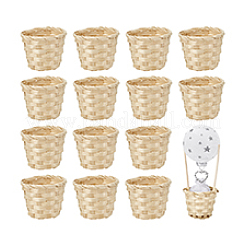 16Pcs Mini Bamboo Basket&nbsp;AJEW-PH0007-61A