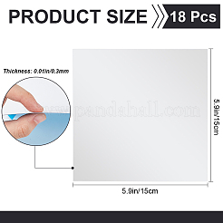 PET Plastic Mirror Wall Stickers&nbsp;DIY-WH0308-435
