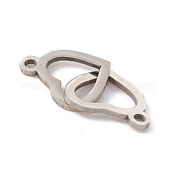 Non-Tarnish 304 Stainless Steel Connector Charms&nbsp;STAS-E179-09P