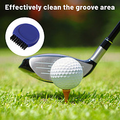 24Pcs 4 Colors PE Golf Cleaning Brush&nbsp;AJEW-CA0005-21