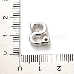 Rack Plating Brass Cubic Zirconia Beads&nbsp;KK-L210-008P-S