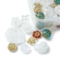 100Pcs 10 Style Acrylic Beads Sets&nbsp;OACR-FS0001-47