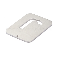 Non-Tarnish 304 Stainless Steel Pendants&nbsp;STAS-K216-49J-P