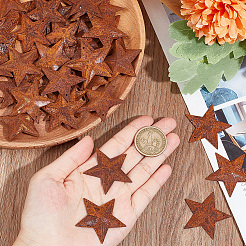 60Pcs Iron Pendants&nbsp;IFIN-GF0001-42B