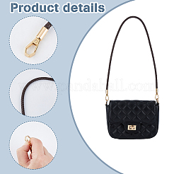 PU Imitation Leather Braided Bag Handles&nbsp;PURS-WH0005-96A-04G