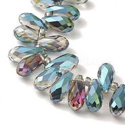 Electroplate Glass Beads Strands&nbsp;EGLA-B006-01A-HP02