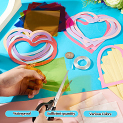 DIY Window Paint Art Suncatcher Wind Chimes Paper Crafts Kits for Kids&nbsp;DIY-TAC0017-004B