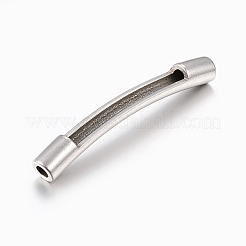 Tarnish Resistant 304 Stainless Steel Tube Beads&nbsp;STAS-K172-03P