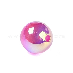 Rainbow Iridescent Plating Acrylic Beads&nbsp;LS-FIND-B077-01E