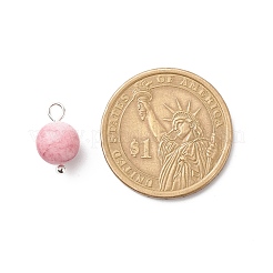 Natural White Jade Charms&nbsp;PALLOY-JF01843