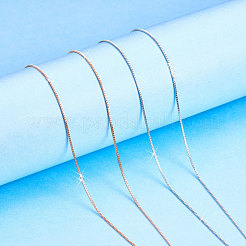 925 Sterling Silver Box Chain Necklaces&nbsp;JN736B