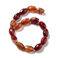 Natural Red Agate Beads Strands&nbsp;G-P520-C21-01