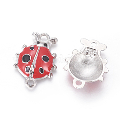 Alloy Enamel Links connectors&nbsp;ENAM-P147-1