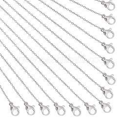 304 Stainless Steel Cable Chain Necklaces&nbsp;PH-NJEW-E122-11P