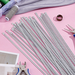 30Pcs Galvanized Steel Tube Boning&nbsp;DIY-HY0003-19B