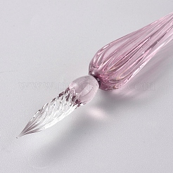 Handmade Glass Dip Pen&nbsp;AJEW-WH0121-43G