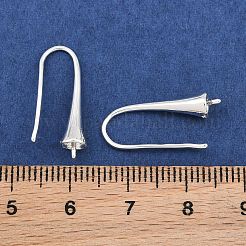 Rack Plating Brass Earring Hooks&nbsp;KK-CBAA482-01S