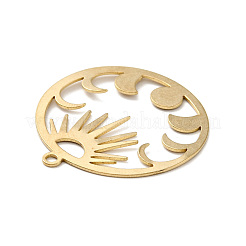 Brass Pendants&nbsp;KK-G423-12G