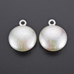 Electroplated ABS Plastic Imitation Pearl Pendants&nbsp;LS-KY-T023-005