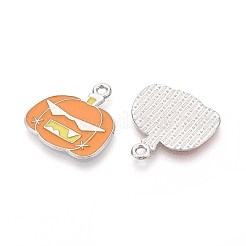 Halloween Theme Alloy Enamel Pendants&nbsp;ENAM-T022-54P-08