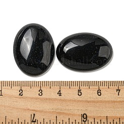 Synthetic Blue Goldstone Cabochons&nbsp;G-C115-01B-49