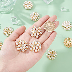 25Pcs Alloy Rhinestone Cabochons&nbsp;ALRI-GA0001-08A