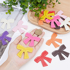 16Pcs 8 Colors PU Leather Pendants&nbsp;DIY-CL0001-29