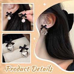 42Pcs Brass Clip-on Earrings&nbsp;EJEW-ME0001-24B