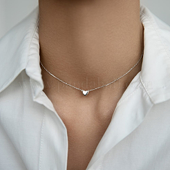 S925 Silver Gold Plated Heart Jewelry Set Bracelet Necklace Fashion Elegant Daily Wear&nbsp;OM0839-2