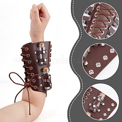 Imitation Leather Magician Potion Bottle Arm Guard&nbsp;AJEW-WH0080-11A