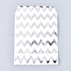 Wave Pattern Eco-Friendly Paper Bags&nbsp;AJEW-M207-I01-02