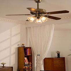 5Pcs Alloy Enamel Charms Ceiling Fan Pull Chain Extenders&nbsp;HJEW-LP00064