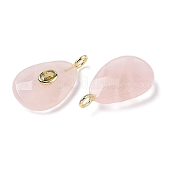 Natural Rose Quartz Pendants&nbsp;G-I391-04G-01