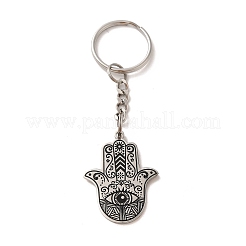 201 Stainless Steel Keychains&nbsp;KEYC-P019-01B-P