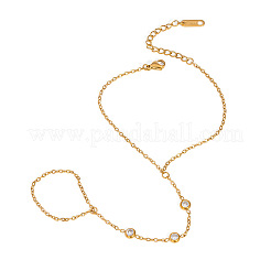 304 Stainless Steel Cable Chain Bracelets&nbsp;MG3461