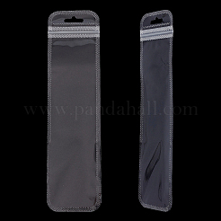 100Pcs Rectangle Long Plastic Zip Top Gift Bags&nbsp;ABAG-SP0001-40