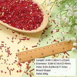 200G Glass Seed Beads&nbsp;SEED-SZ0001-026E