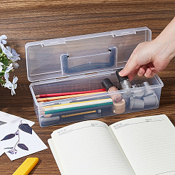 Plastic Handled Organizers Boxes&nbsp;CON-WH0086-212