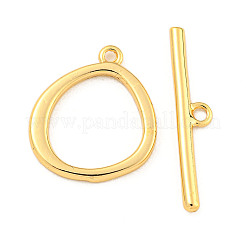 Brass Toggle Clasps&nbsp;KK-A223-04G