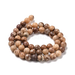 Natural Orange Calcite Beads Strands&nbsp;G-E185-04B