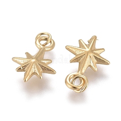 Ion Plating(IP) 304 Stainless Steel Charms&nbsp;STAS-I164-020A