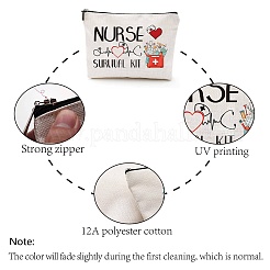 Custom Polycotton Canvas Stroage Bags&nbsp;ABAG-WH0029-105