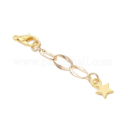 4Pcs Brass Oval Link Extender&nbsp;FIND-JF00187