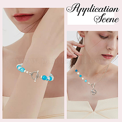120Pcs Tibetan Style Alloy Toggle Clasps&nbsp;TIBE-SP0001-02
