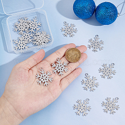 16PCS 304 Stainless Steel Pendants&nbsp;STAS-UN0045-03