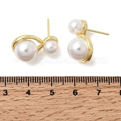Brass Stud Earring&nbsp;EJEW-H180-04G